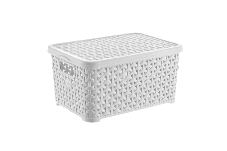 10 Litre Plastic Storage Boxes In, White Storage Boxes With Lids Uk