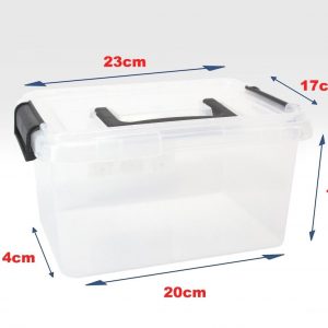 5 x 3.5 Litre Clip & Stack Container with Lid (Pack of 5)