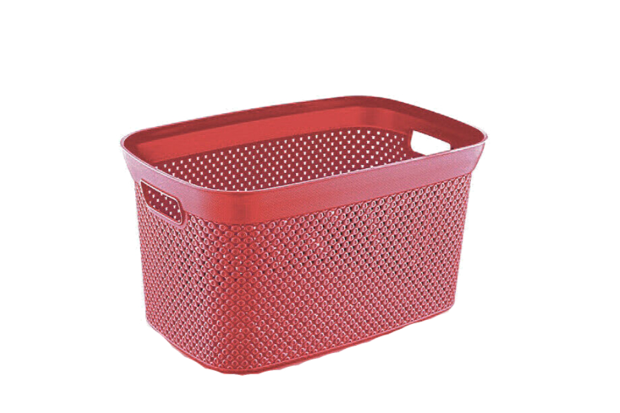 Buy 35 Litre Plastic Storage Basket Box Plastic Storage Boxes