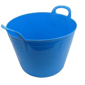 75 Litre Blue Plastic Flexi Tub