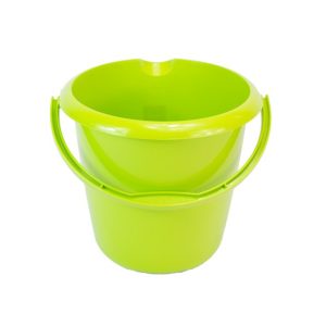 13 Litre Lime Green Plastic Bucket