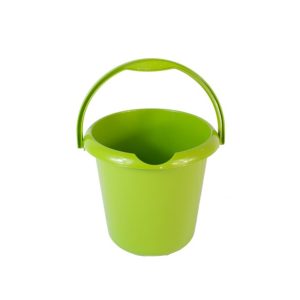 13 Litre Lime Green Plastic Bucket