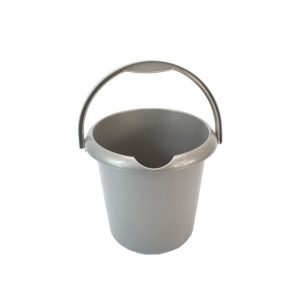 13 Litre Silver Plastic Bucket