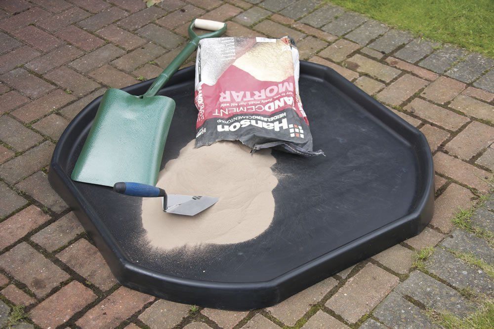 BLACK MIXING TRAY WATER SAND PIT FOR CHILDREN BUILDERS CONCRETE LARGE TRAY CHEAP 