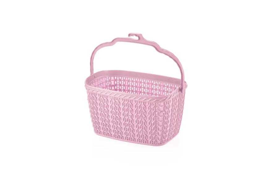 Pink Leaf Peg Holder main image 0
