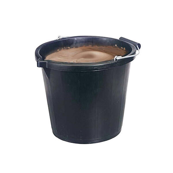 Buy 20 x 15 Litre Black Builders Bucket Plastic Storage Boxes